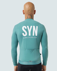Biehler 長袖車衣Syndicate Training 2.0 LS Jersey Sea Green 男款 海洋綠