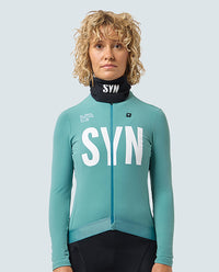 Biehler 長袖車衣Syndicate Training 2.0 LS Jersey Sea Green 女款 海洋綠