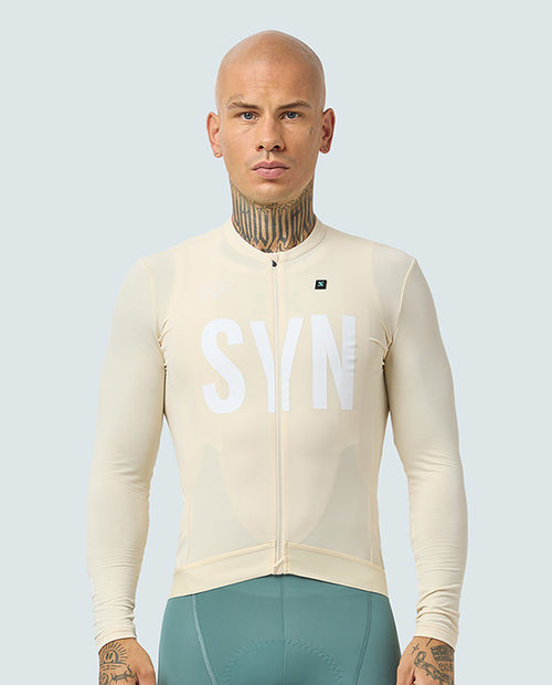 Biehler 長袖車衣Syndicate Training 2.0 LS Jersey Tonic 男款 米