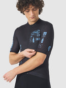 Café du Cycliste 車衣 Col. Sa Calobra Superlight Jersey 男款 黑亮藍