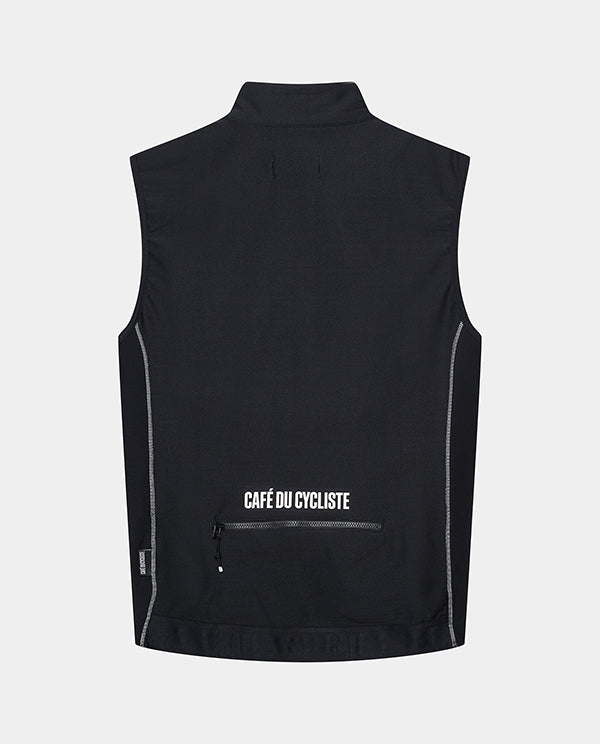 Café du Cycliste 背心 Sibille Softshell Gilet Black 男款 黑
