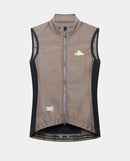 Café du Cycliste 背心 Sibille Softshell Gilet Oyster Grey 女款 棕