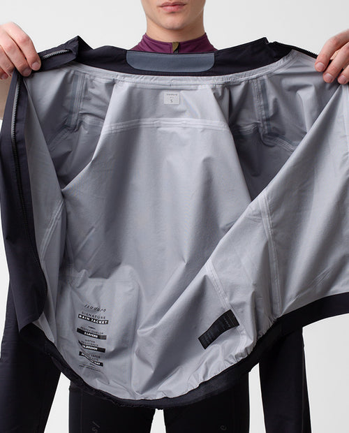 Isadore 輕量防水風雨衣 Signature Rain Jacket Anthracite 男款 黑