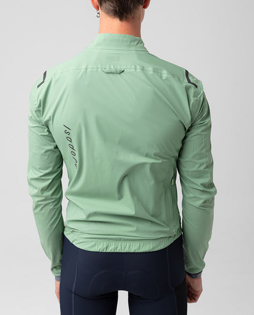 Isadore 輕量防水風雨衣 Signature Rain Jacket Basil 男款 草綠