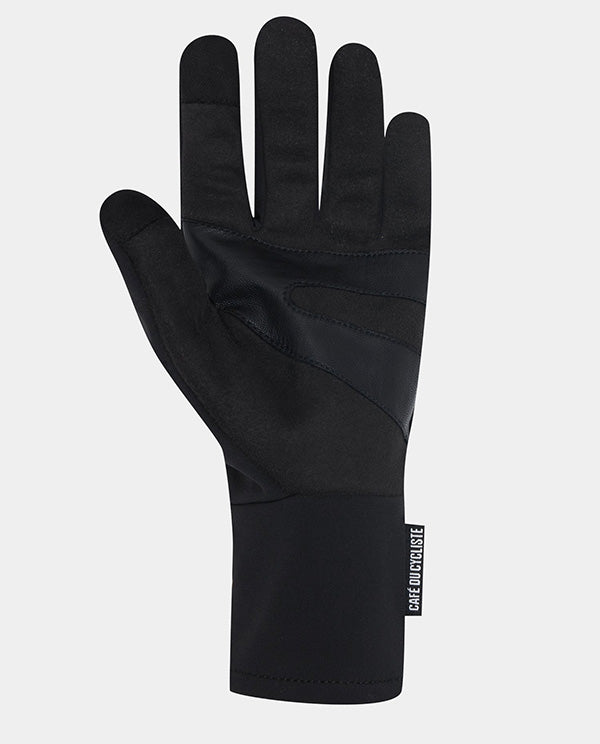 Café du Cycliste 防寒手套 Softshell Gloves Black 黑