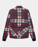 Café du Cycliste 車衣Solange Anthracite Clay長袖 男款 紅灰格