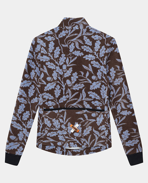 Café du Cycliste 車衣Solange Carob Verbena長袖 女款 櫟葉藍