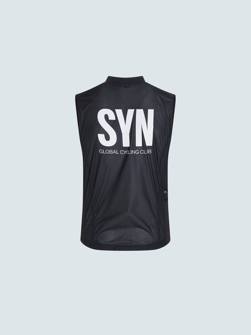 SYN 防潑背心 Training Stow Away Gilet 2.0 Black 男款 黑