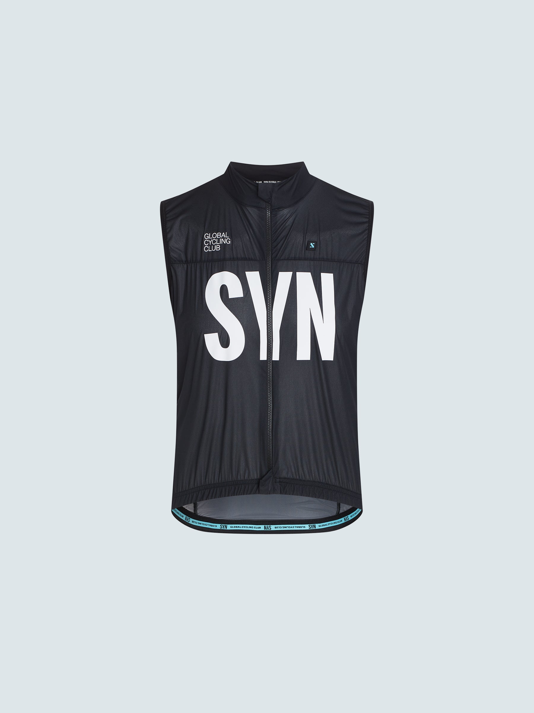 SYN 防潑背心 Training Stow Away Gilet 2.0 Black 男款 黑