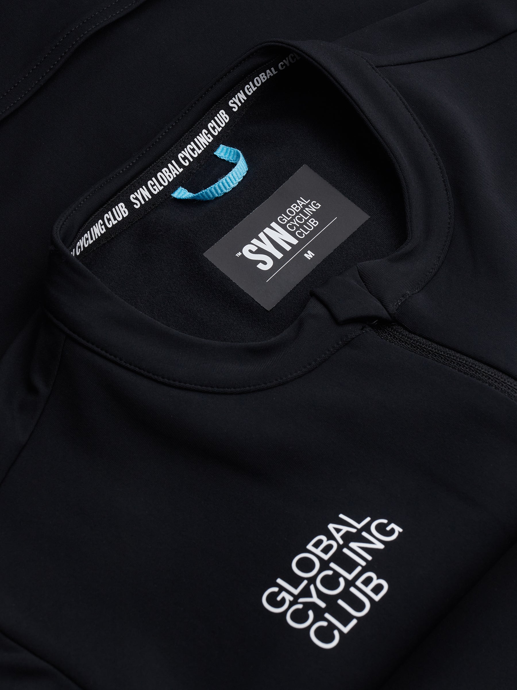 SYN 薄刷毛長袖車衣 Training LS Jersey 2.0 Black 男款 黑