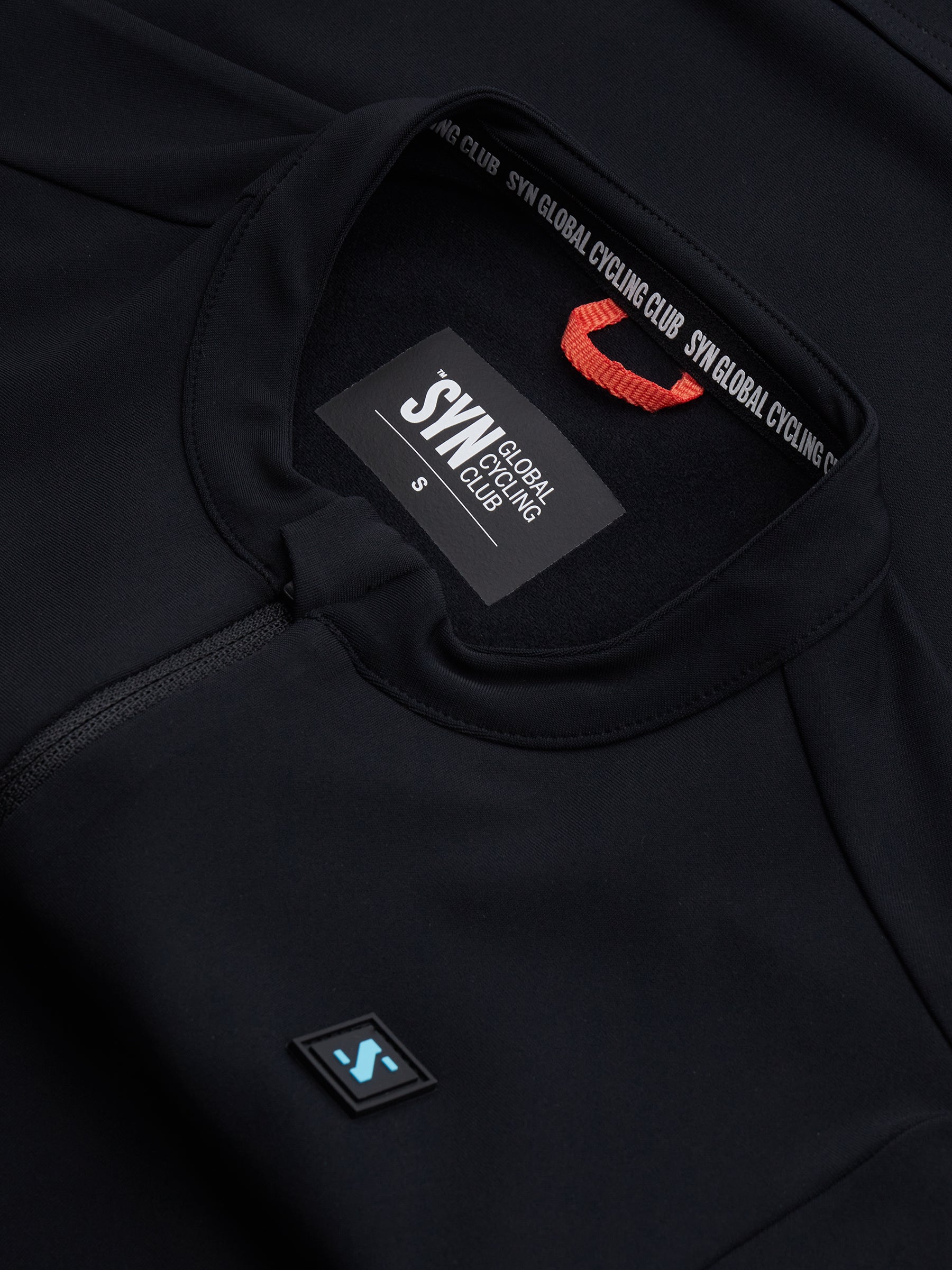 SYN 薄刷毛長袖車衣 Training LS Jersey 2.0 Black 女款 黑