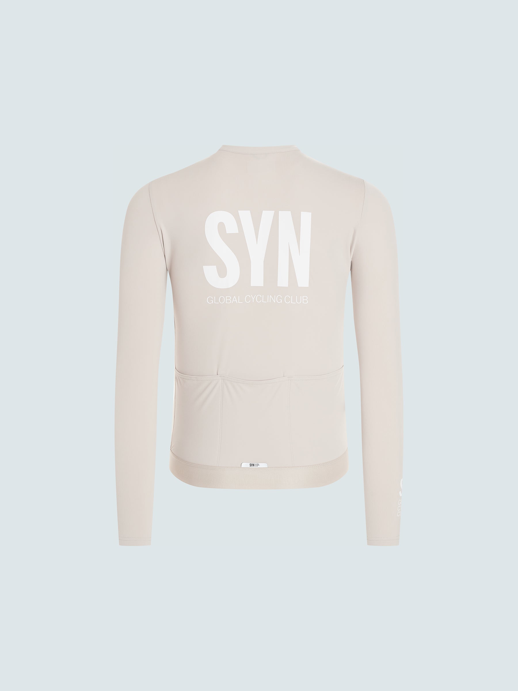 SYN 薄刷毛長袖車衣 Training LS Jersey 2.0 Iced Coffee 男款 淺咖啡