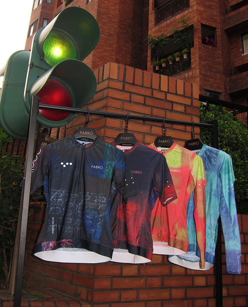 Pedla 薄長袖車衣 Taiwan Textures Classic LS Jersey Hot Pink-Green 女款 粉綠