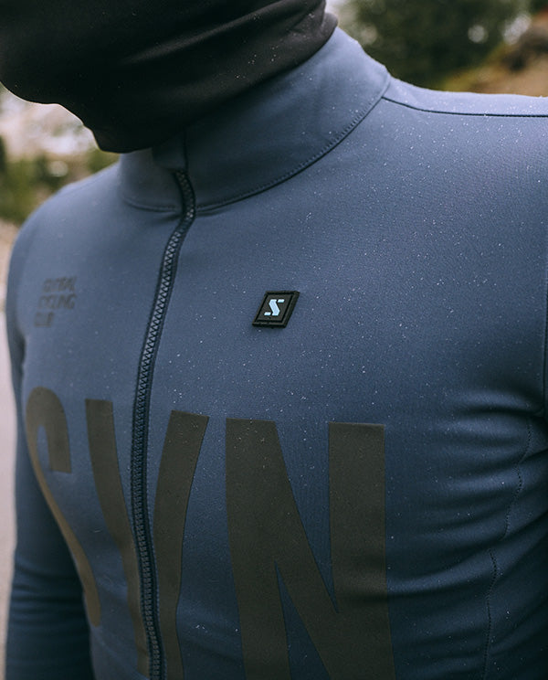 Biehler 車衣 Pro Thermal LS Jersey Dusk Reflective 保暖長袖 男款 藍