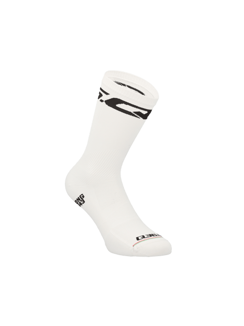 Q36.5 車襪Ultra Big Logo 19 Socks White 白底黑色