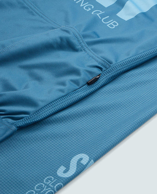 Biehler 薄長袖車衣 Pro LS Jersey Venice 男款 藍