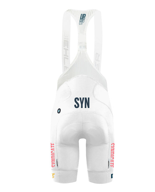 Biehler 車褲 Syndicate Race Team Bib Shorts White 女款 白