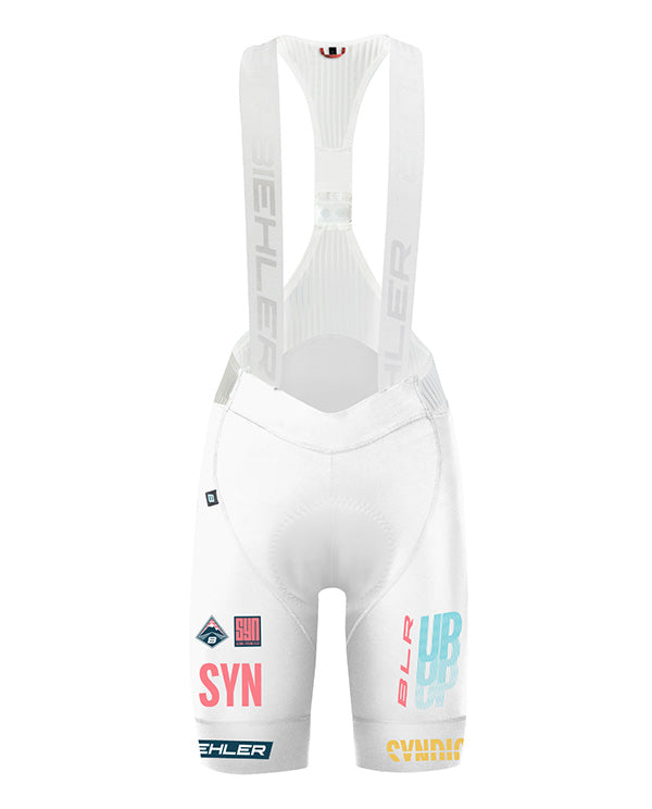 Biehler 車褲 Syndicate Race Team Bib Shorts White 女款 白