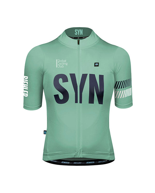 Biehler 車衣 Syndicate Training Jersey Sea Side 女 藍綠