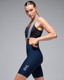 Givelo 磁扣車褲Lacefly 2.0 Bib Shorts Navy 女款 藍