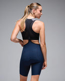 Givelo 磁扣車褲Lacefly 2.0 Bib Shorts Navy 女款 藍