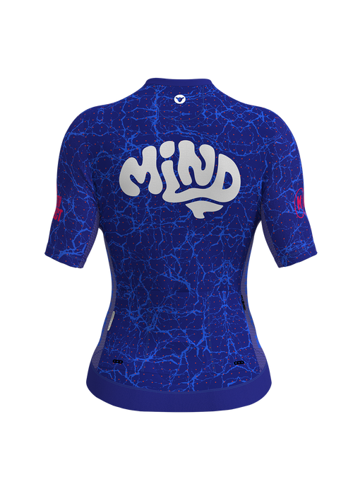 Black Sheep 黑羊 Team SS Jersey - Mind Health Blue 女款 藍