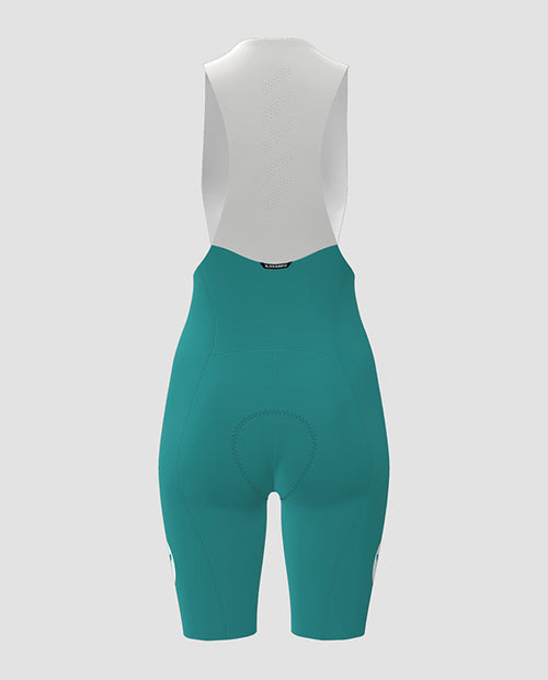 Black Sheep 黑羊 車褲 Women 7inch Team Bib Shorts MRO Peacock Blue 女款 孔雀綠