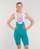 Black Sheep 黑羊 車褲 Women 7inch Team Bib Shorts MRO Peacock Blue 女款 孔雀綠