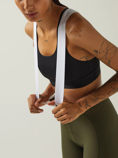 Givelo 車褲HD PRO Bib Shorts Olive 女款 橄欖綠