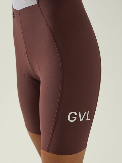 Givelo 車褲 HD PRO Bib Shorts Wine 女款 酒紅