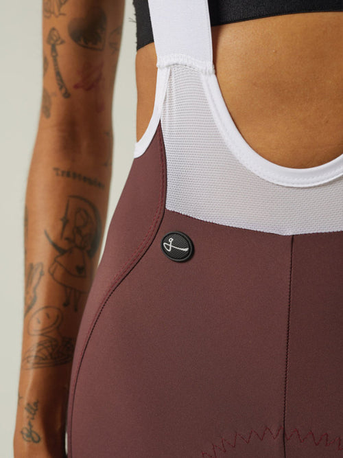 Givelo 車褲 HD PRO Bib Shorts Wine 女款 酒紅