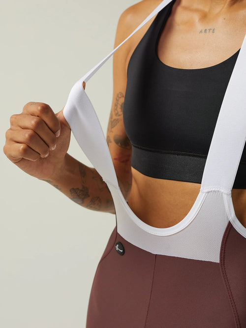 Givelo 車褲 HD PRO Bib Shorts Wine 女款 酒紅