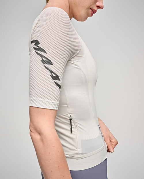 MAAP 車衣 Emerge Jersey Vapour 短袖 女款 奶油白