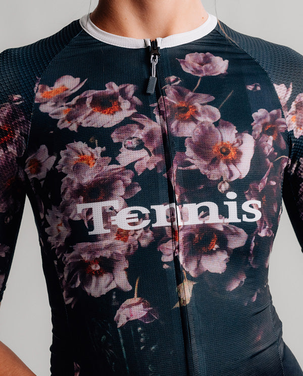 Isadore 車衣 Tennis Custom Tempoline Jersey SS25 女款 黑