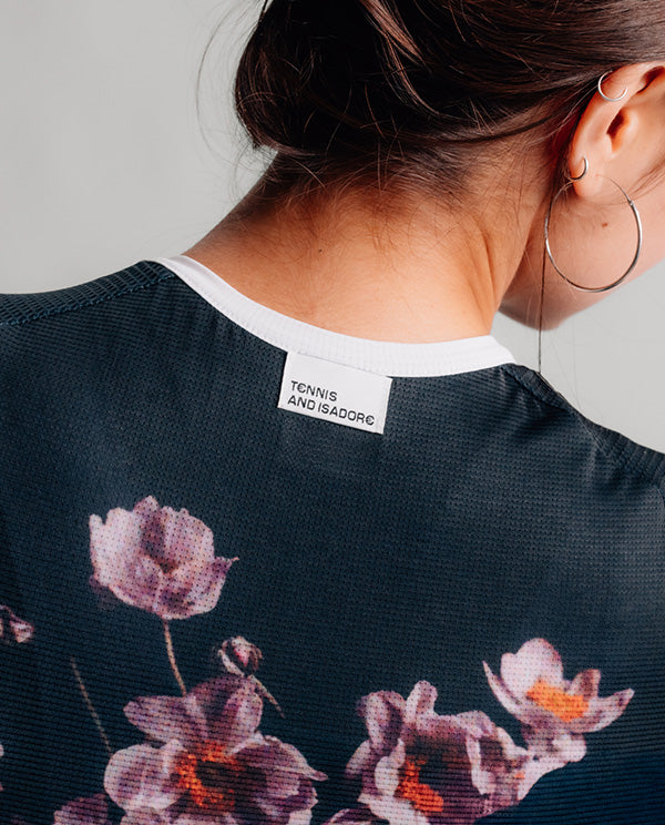 Isadore 車衣 Tennis Custom Tempoline Jersey SS25 女款 黑