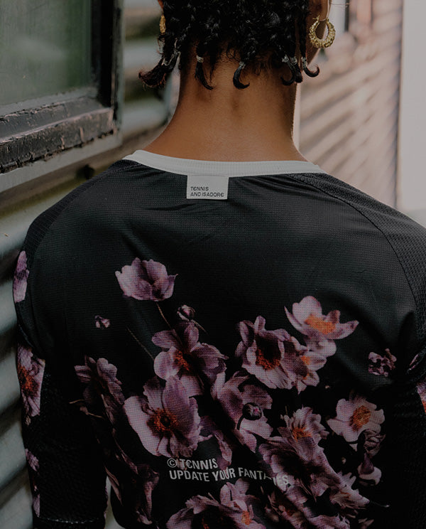Isadore 車衣 Tennis Custom Tempoline Jersey SS25 女款 黑