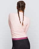 Pedla 薄長袖車衣 BOLD Classic LS Jersey Putty 女款 粉