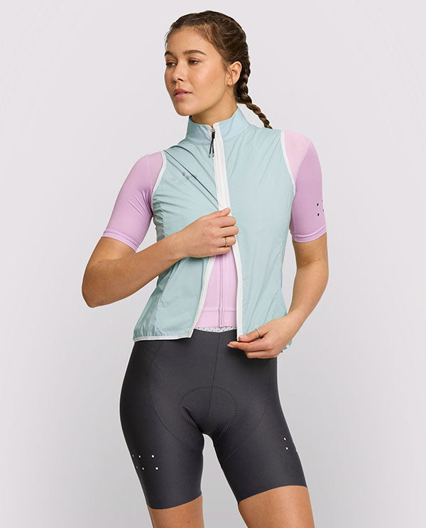 Pedla 防風背心 Elevate Lightweight Packable Gilet Frozen 女款 冰藍