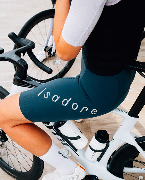Isadore 車褲 Alternative Bib Shorts Sea Storm 女款 灰