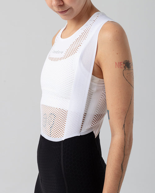 Isadore 車褲 Echelon Aero Bib Shorts Black White 女款 黑