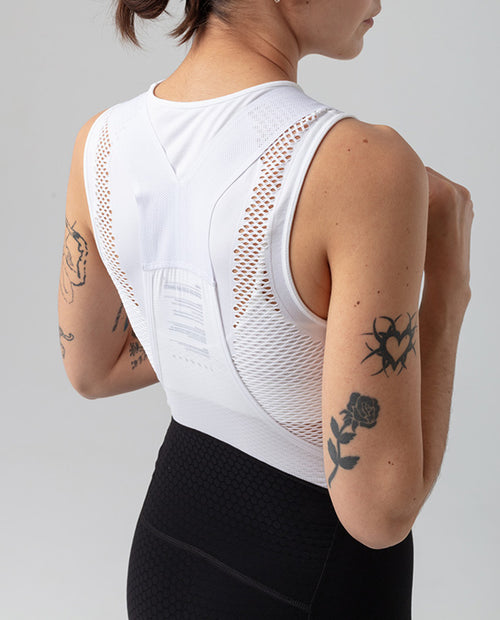 Isadore 車褲 Echelon Aero Bib Shorts Black White 女款 黑