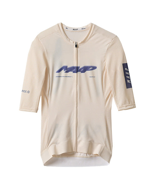 MAAP 車衣 Evade Blaze Pro Air Jersey 3.0 Vanilla 短袖 女款 奶白