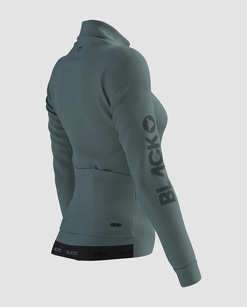 Black Sheep 黑羊 車衣 ThermoDream LS Jersey SPI 女款 長袖 松綠