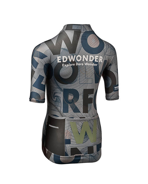 EdWonder 車衣Wonderfool Infinite Jersey Charcoal Gray** 女款 灰