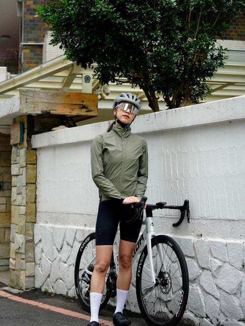 Q36.5 風雨衣外套R. Shell Protection X Olive 男款 綠