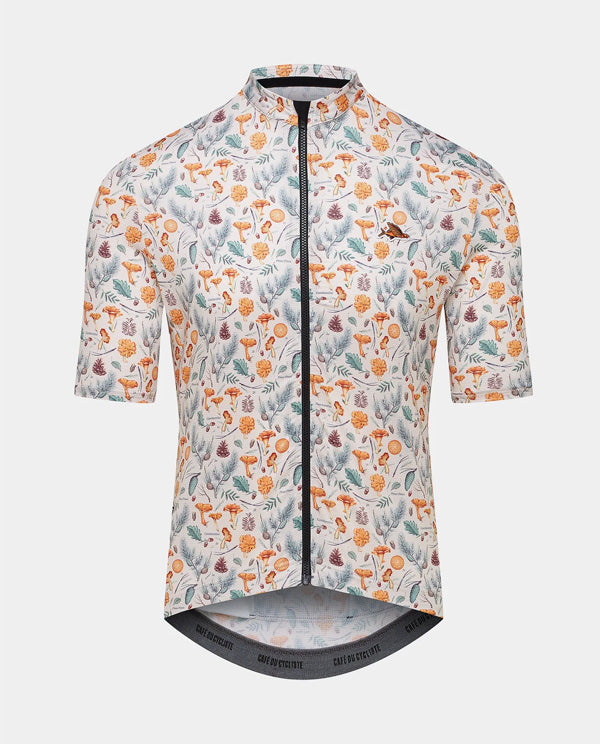 Café du Cycliste 車衣 Fleurette V2 Lightweight Jersey Chanterelle Chalk男款 奶油蕈菇