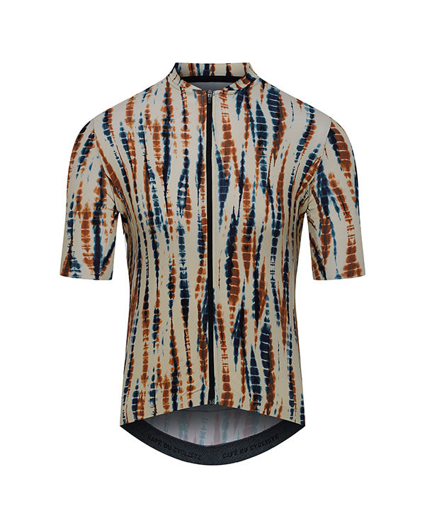 Café du Cycliste 車衣 Christine Superlight Jersey Shibori 男款 江戶染