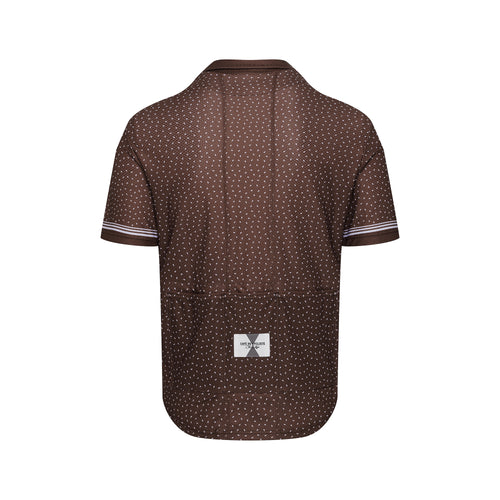 Café du Cycliste 車衣襯衫 Claudine Unisex Superlight Jersey Cocoa 男女共版 深可可