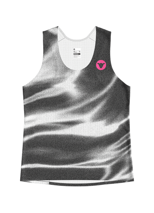 Black Sheep 運動衣 FlyMesh Singlet - Chrome Tide 跑衣背心 女款 黑白
