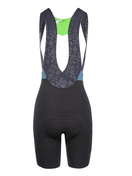 Q36.5 車褲Unique Bib Shorts Black 女款 黑